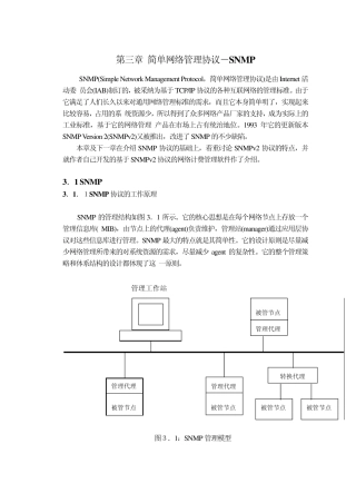 第三章简单网络管理协议SNMP