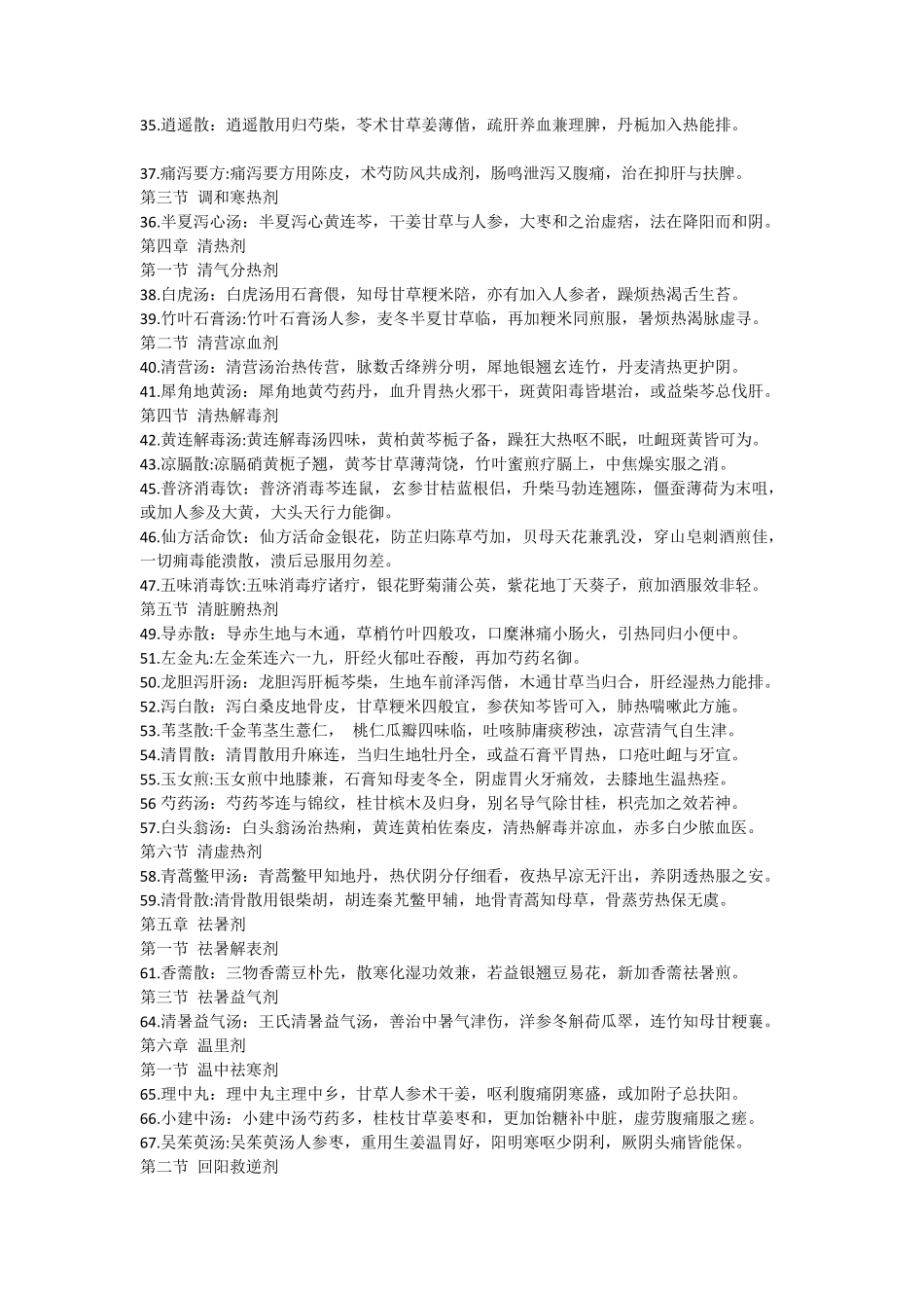 第九版方剂学方歌_第2页