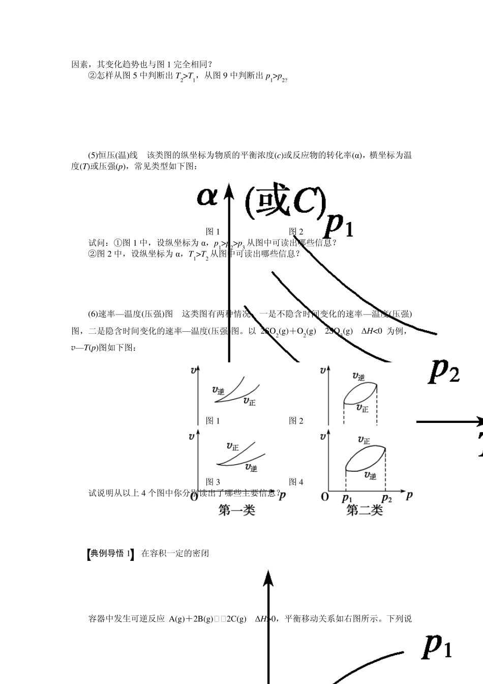第九章学案44化学反应速率化学平衡图象_第3页