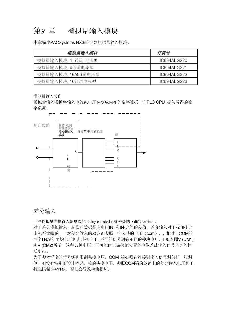 第九章模拟量输入模块_第1页