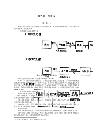 第九章质谱法