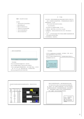 第二十章比色和分光光度法