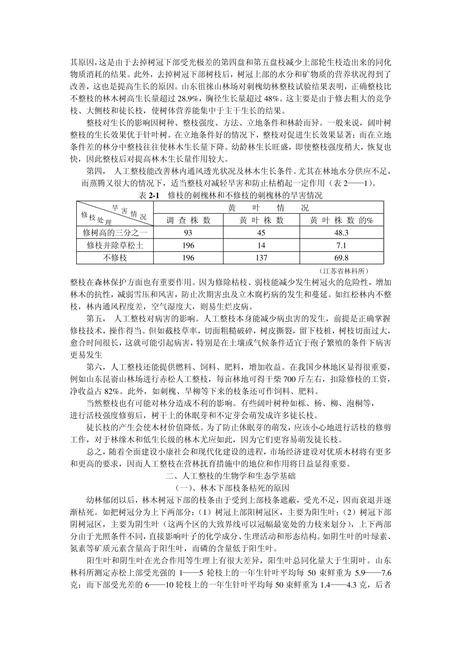 第二单元林木修枝技术_第2页