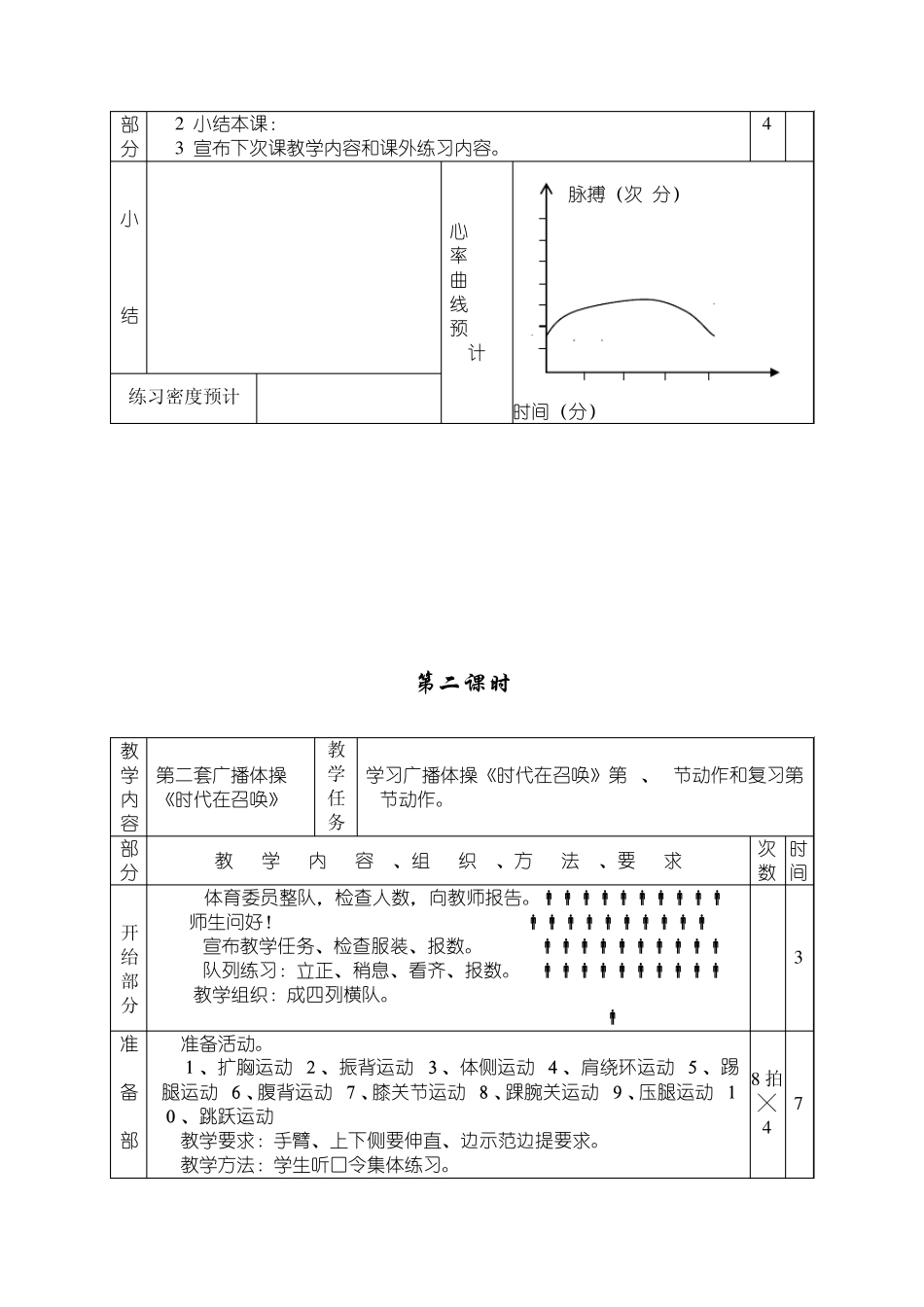 第二套广播体操《时代在召唤》教案4_第2页