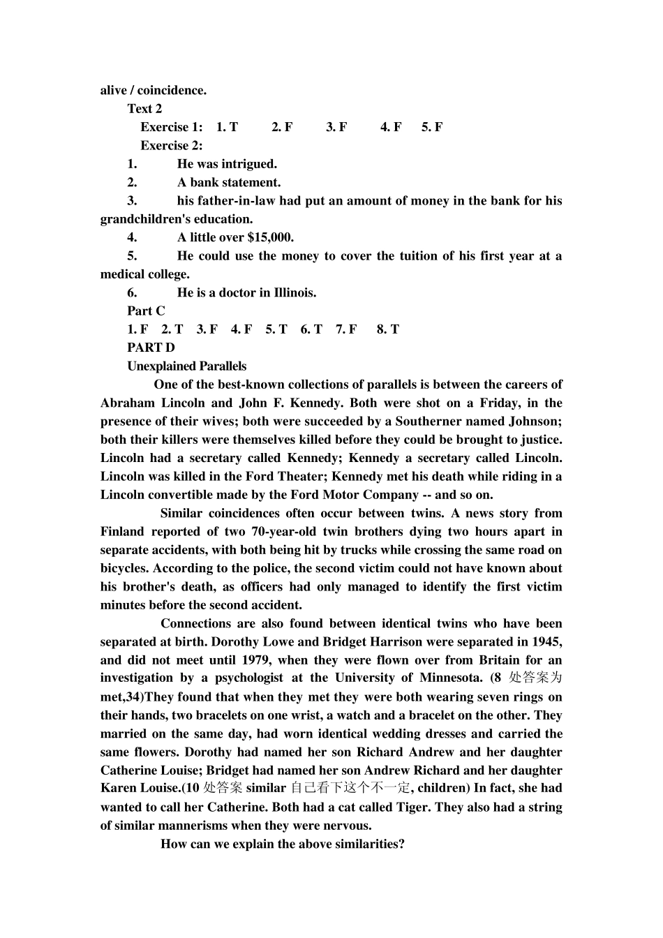 第二版全新版大学英语听说教程3答案_第2页