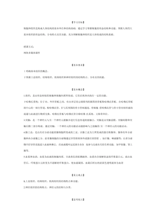 第二章基本组织