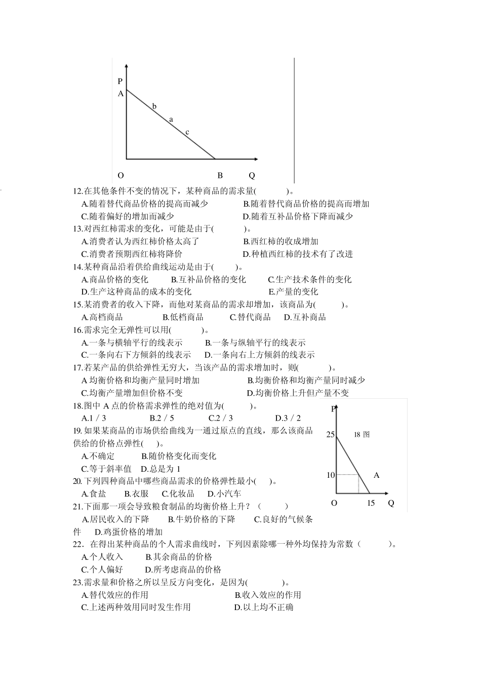 第二章需求和供给练习_第2页