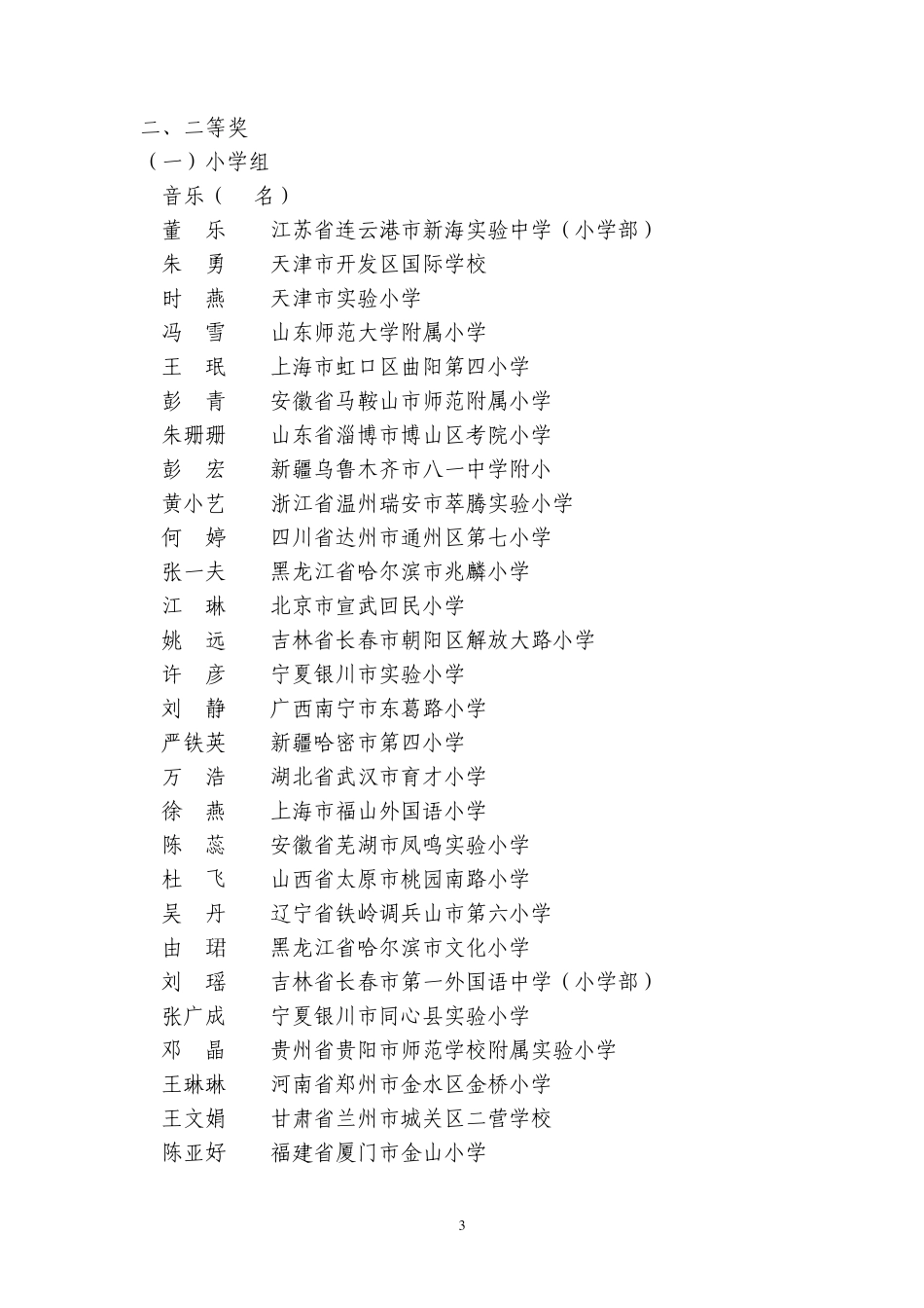 第五届全国中小学音乐`美术教师基本功比赛活动_第3页