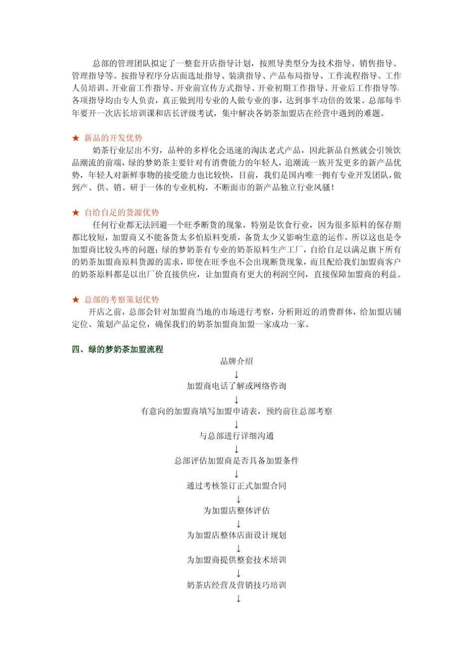 绿的梦奶茶店加盟介绍_第3页