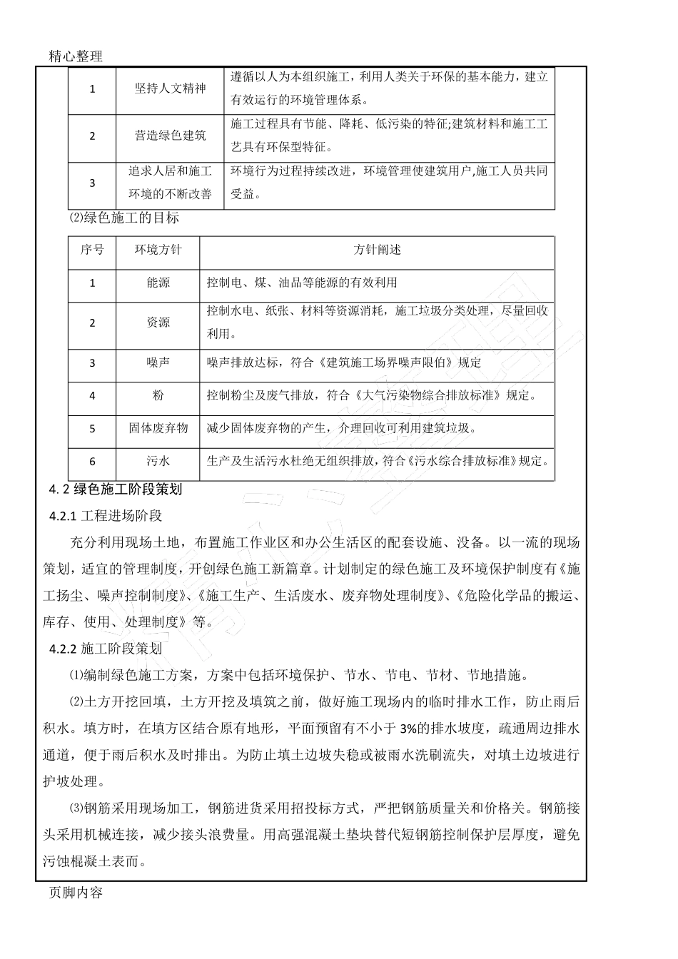 绿色建筑施工技术交底记录_第3页