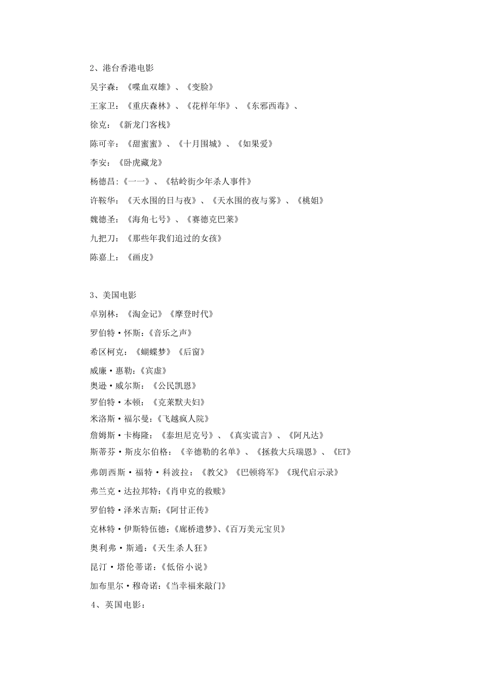 编导艺考必看影片_第2页