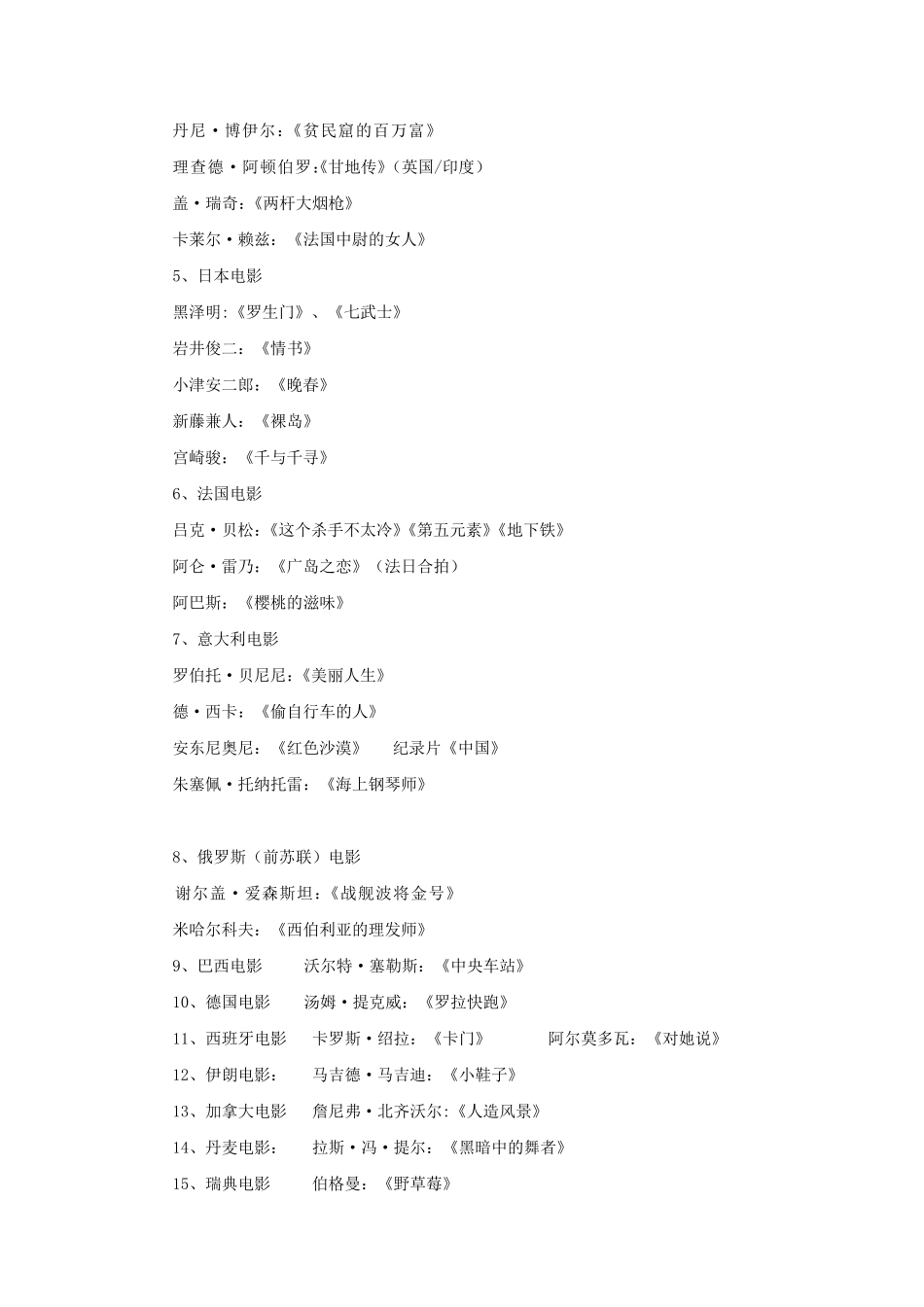 编导艺考必看影片_第3页