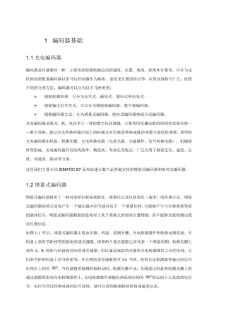 编码器输出形式