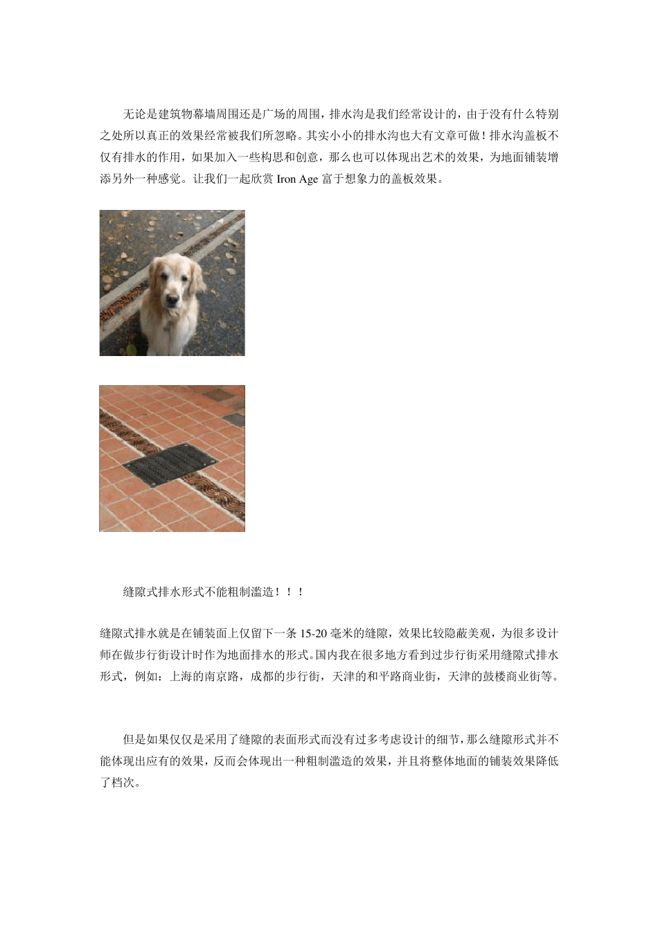 缝隙式排水沟_第1页