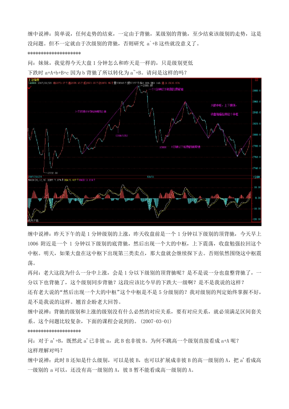 缠中说禅回复总结之十三——缠中说禅a+A+b+B+c_第2页