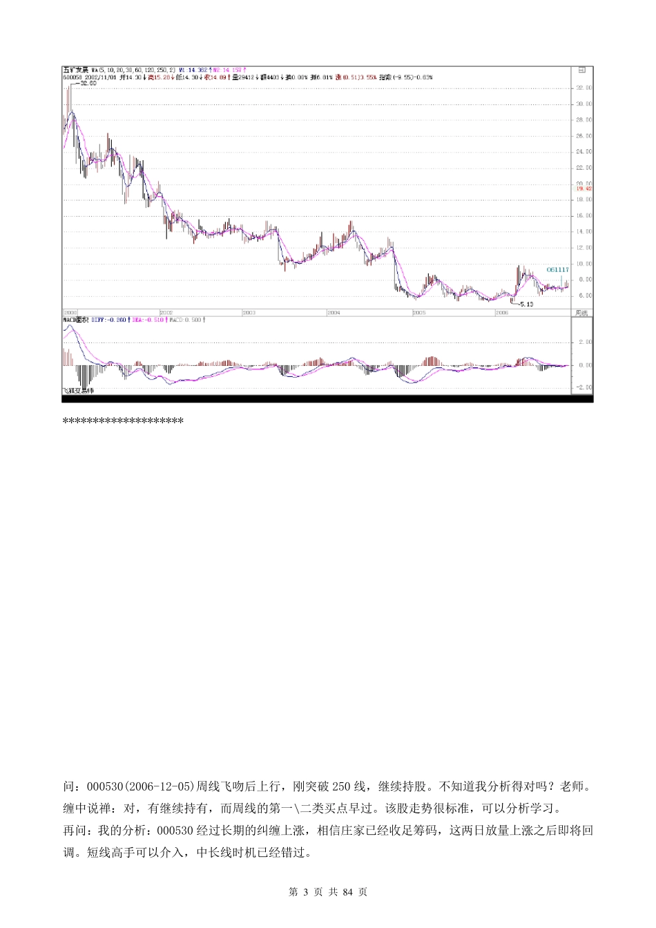 缠中说禅回复总结之十四——缠中说禅说三类卖买点_第3页