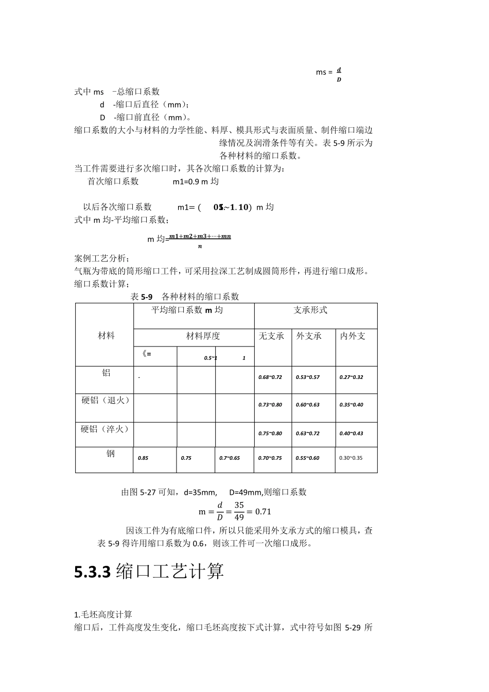 缩口成形工艺与模具设计_第2页