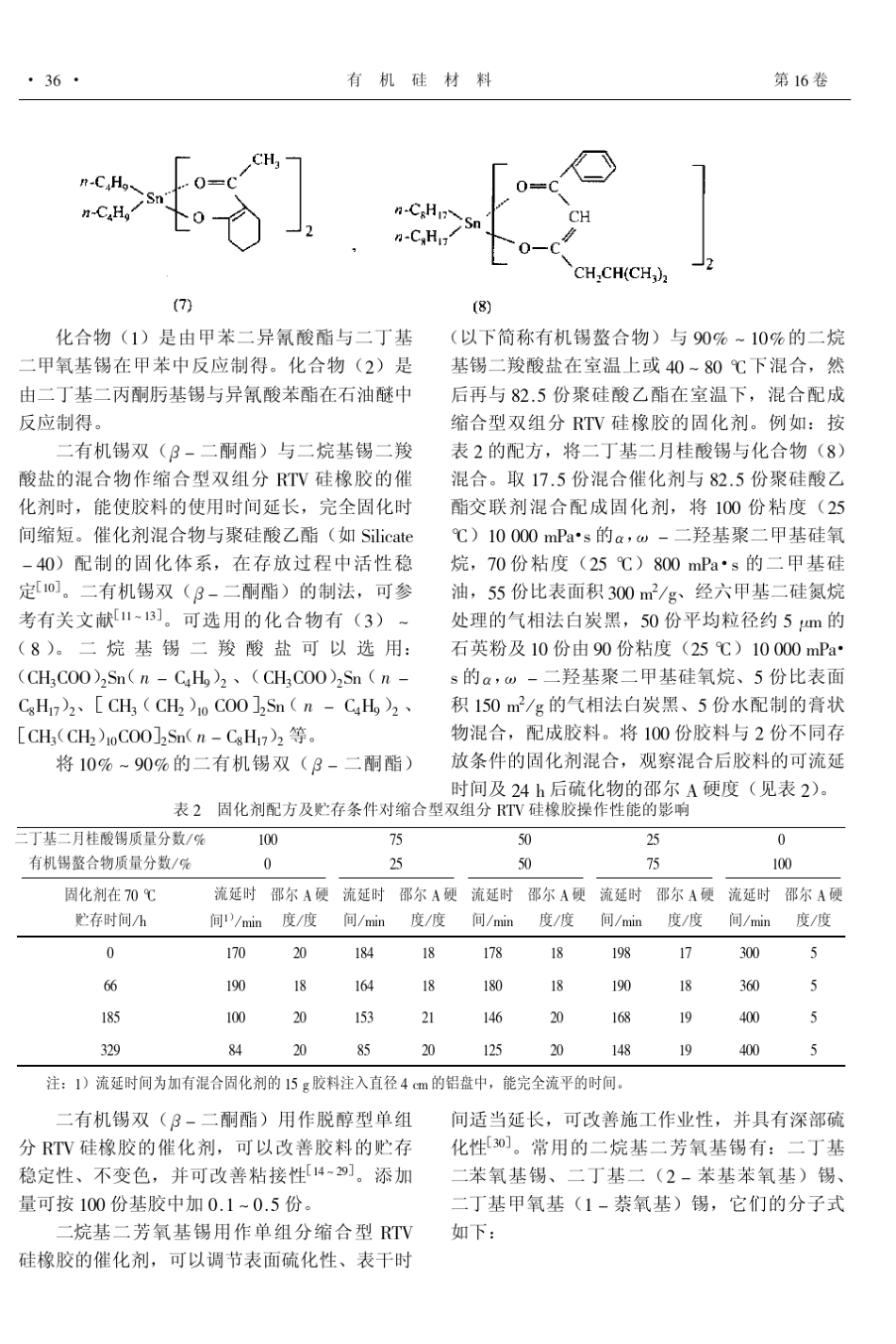 缩合型室温硫化硅橡胶的配合剂二_第3页