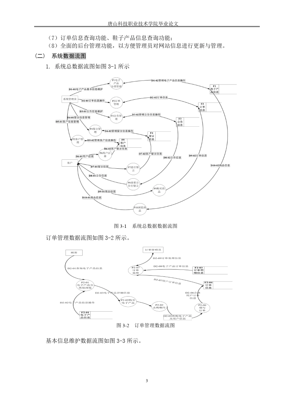 网上鞋店的设计与实现_第3页