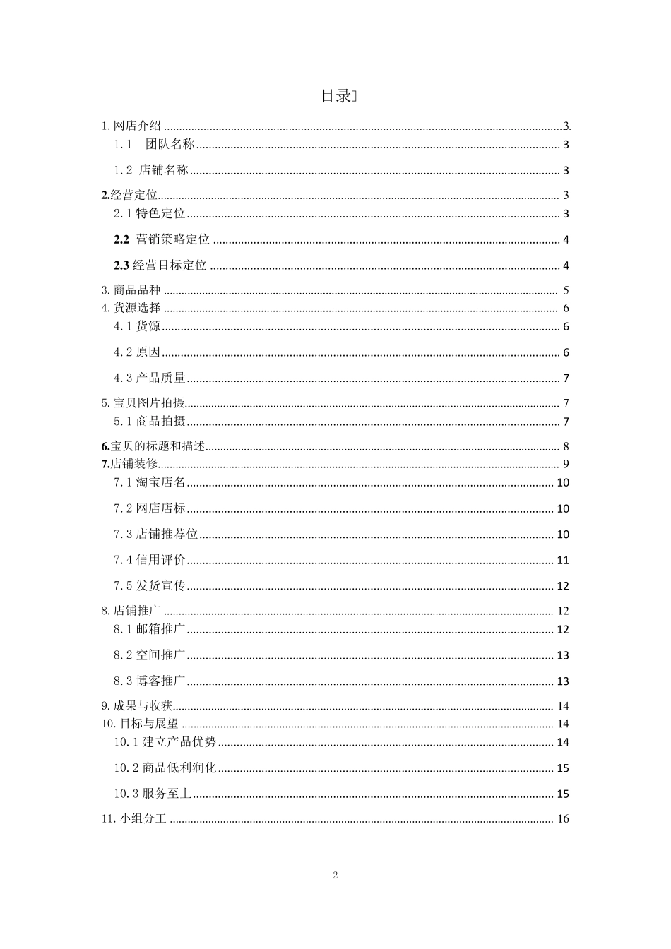 网店总结报告_第2页