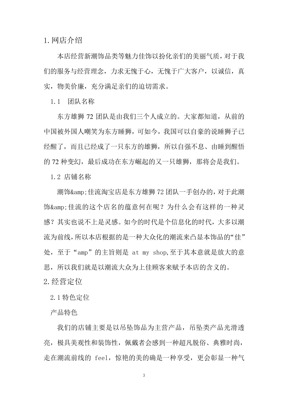 网店总结报告_第3页