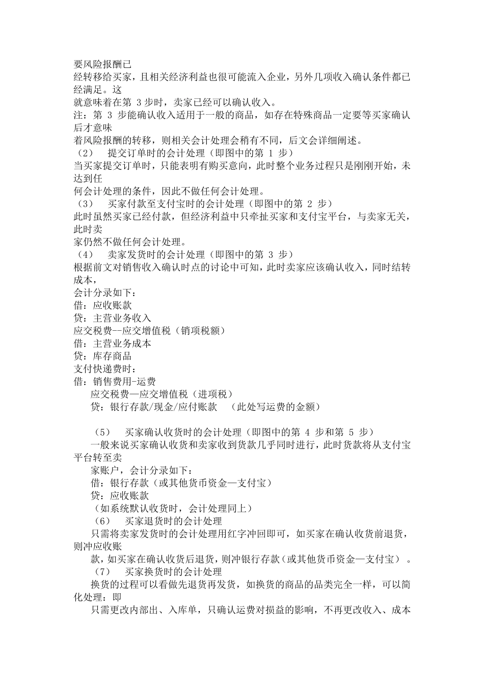 网店账务处理及案例讲解_第2页