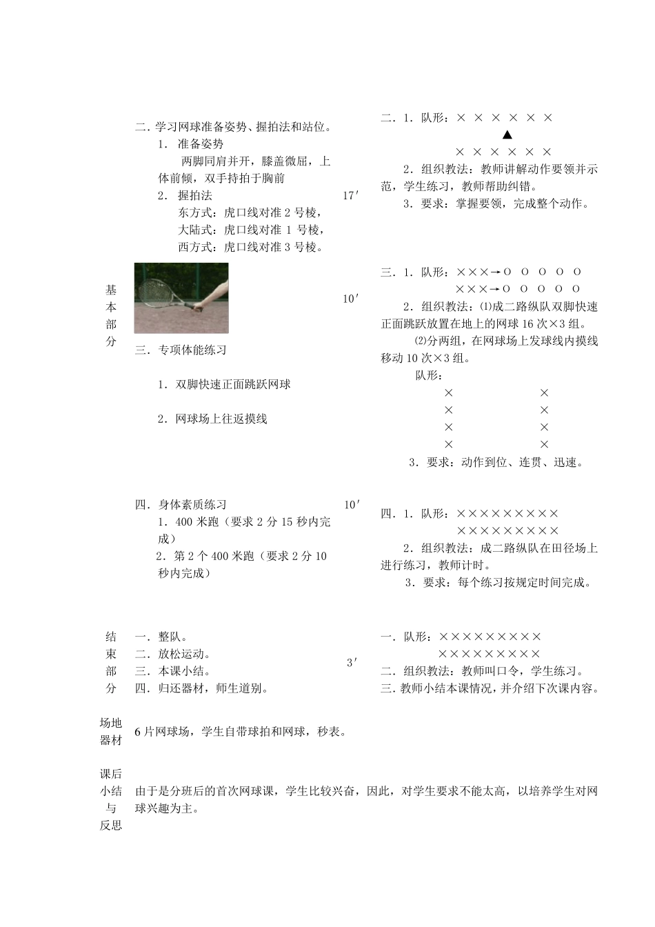 网球教案儿童网球教学教案20篇_第2页