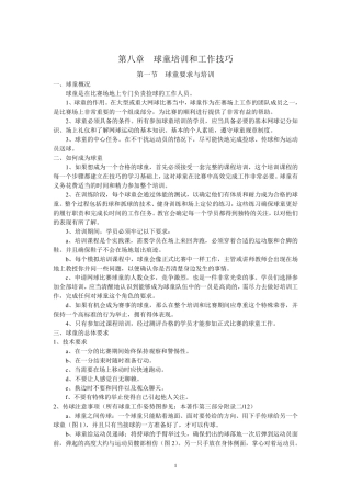 网球比赛之球童