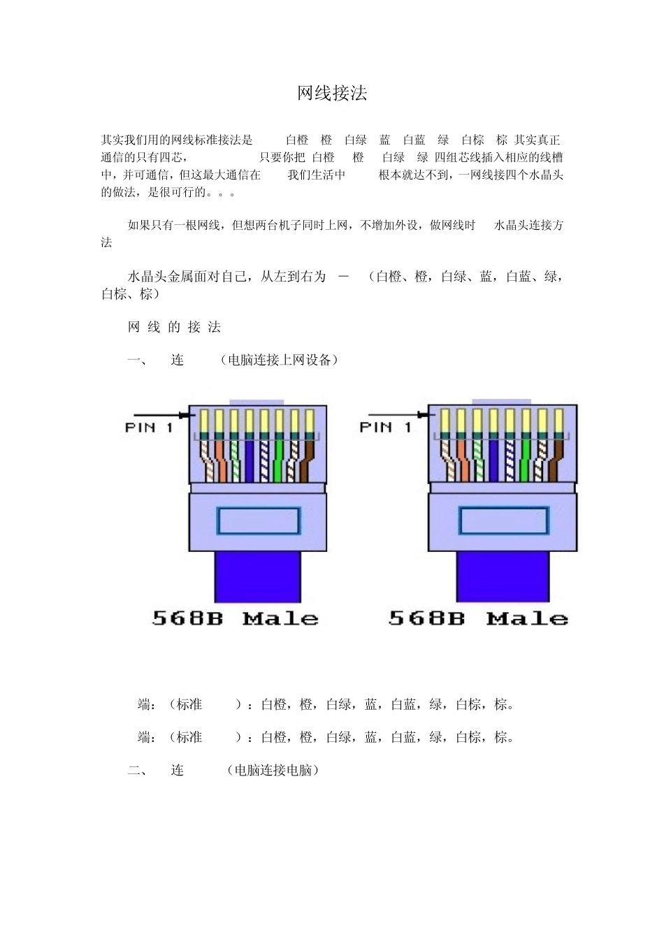 网线接法大全_第1页