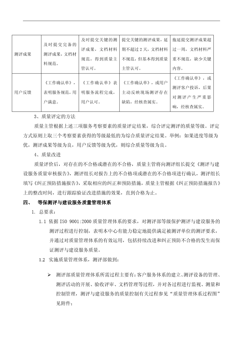 网络安全等级保护测评与建设服务项目管理制度_第3页