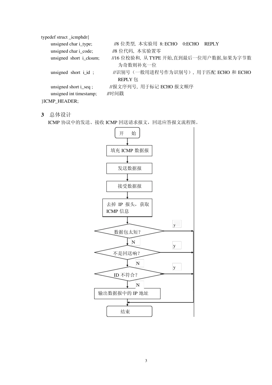 网络实验指导ICMP协议的分析与实现_第3页