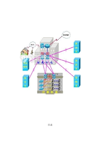 网络工程项目设计说明书