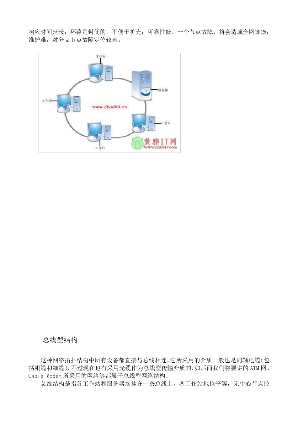 网络拓扑结构大全和图片(星型、总线型、环型、树型、分布式、网状拓扑结构)_第3页
