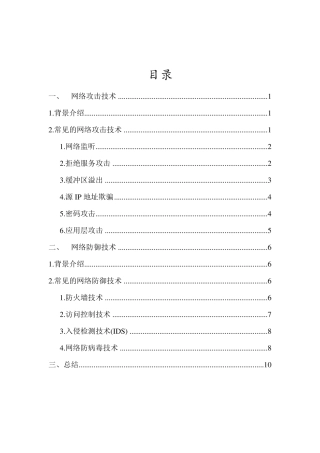 网络攻防技术报告