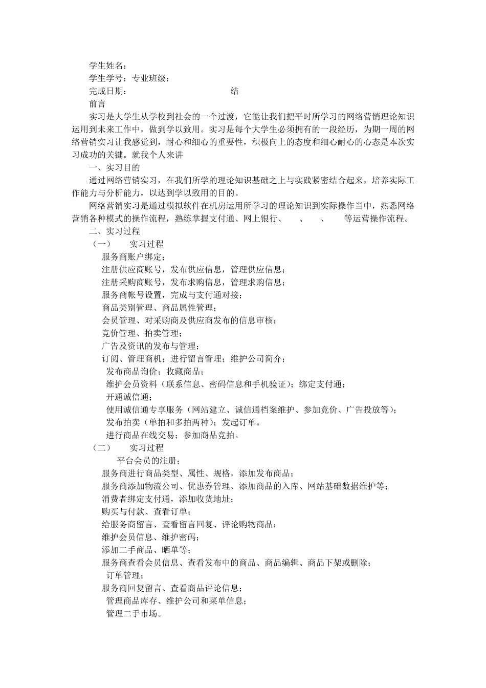 网络营销实践总结_第2页