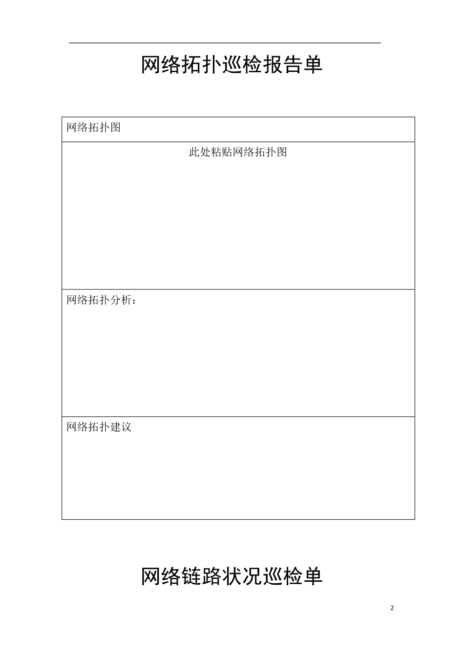 网络设备巡检报告_第2页
