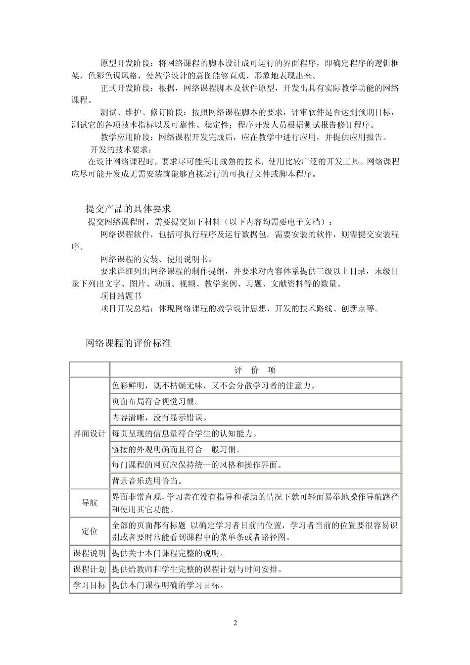 网络课程开发技术规范_第2页