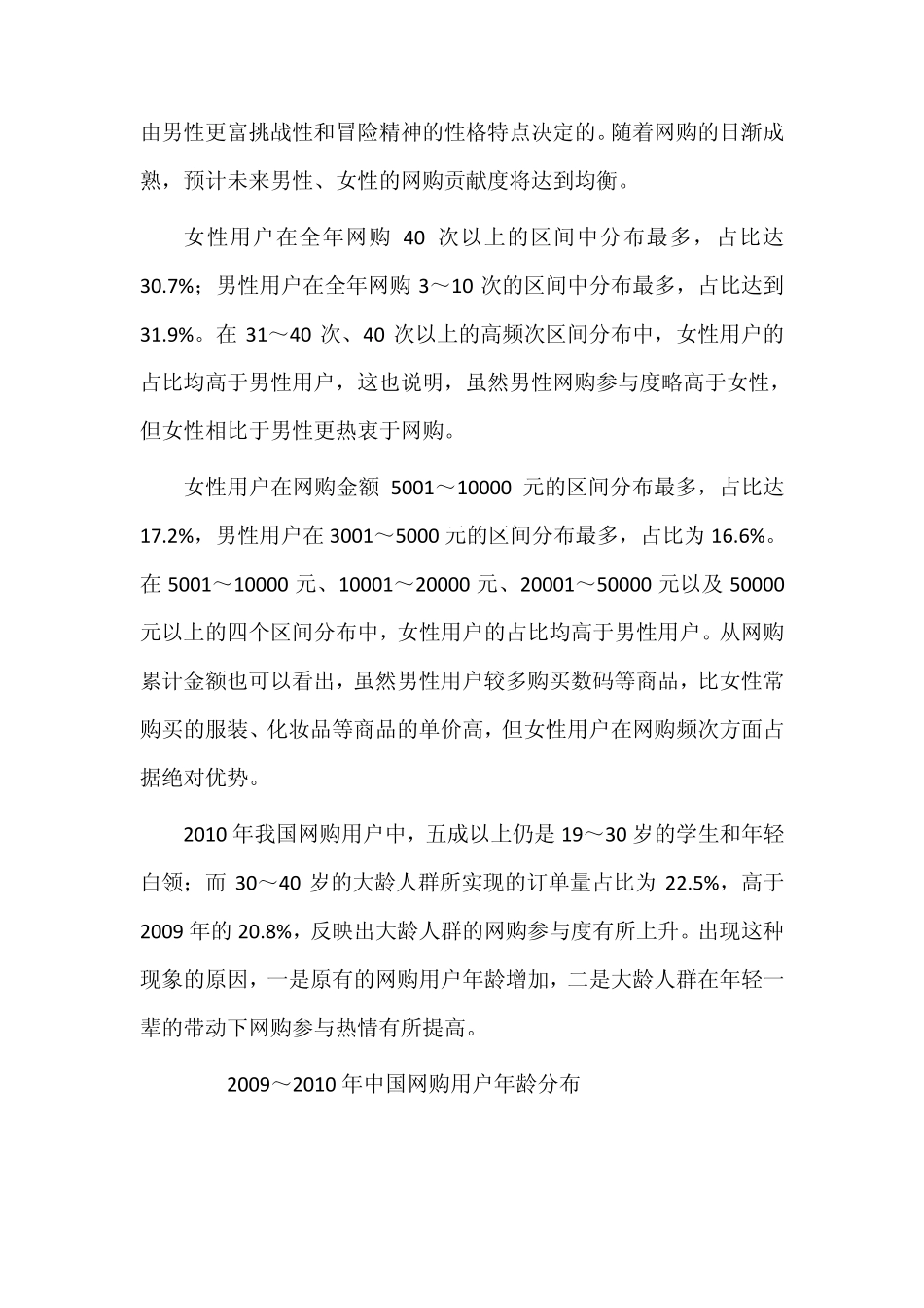 网购主要消费人群分析_第2页