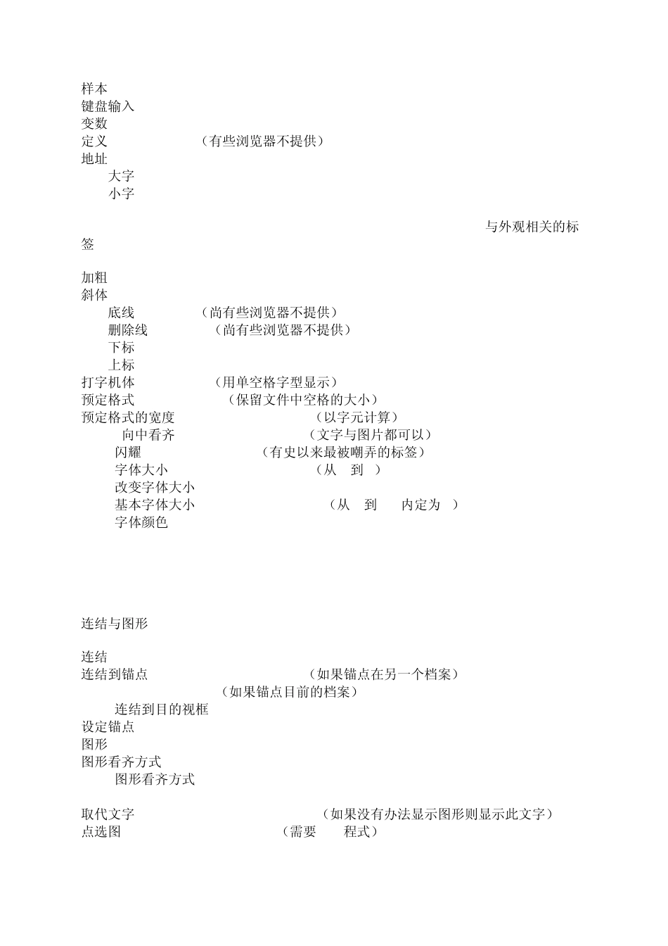 网页标记大全_第2页