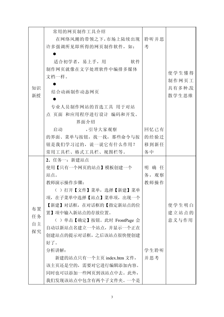 网页的制作用frontpage创建站点_第3页