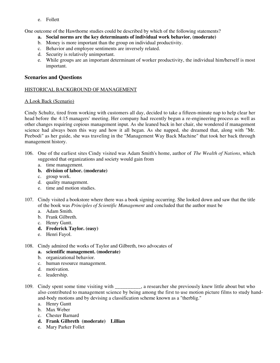 罗宾斯《管理学》第九版题库2_第3页