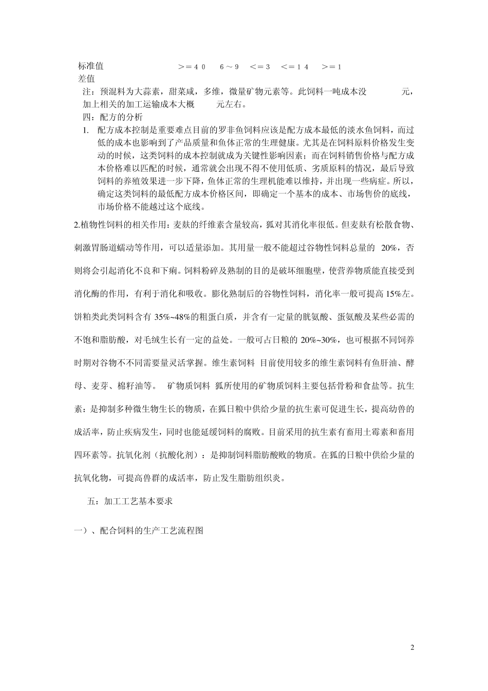 罗非鱼鱼苗的饲料配方_第2页