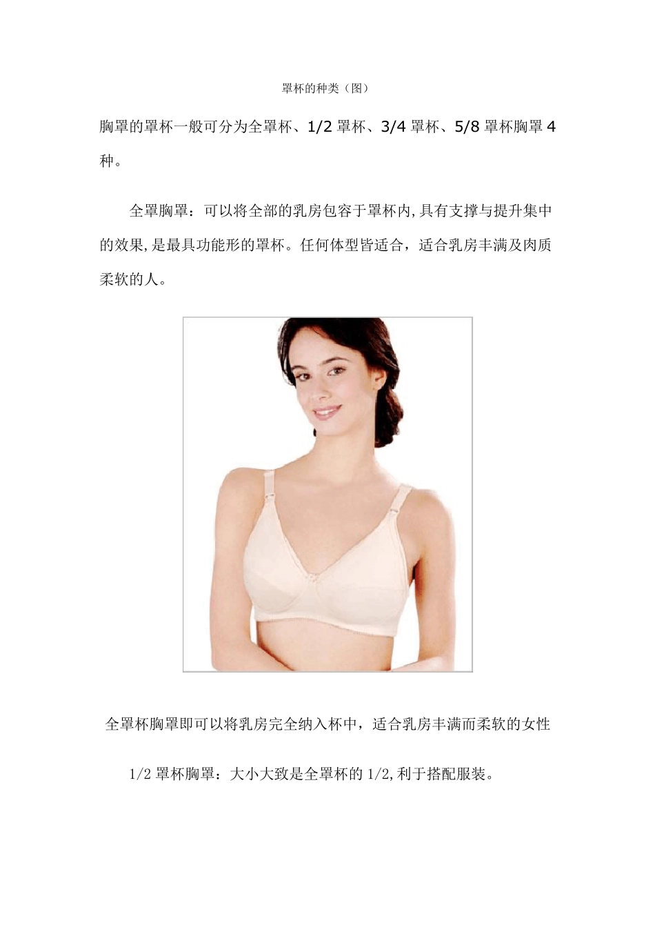 罩杯的种类(图)_第1页