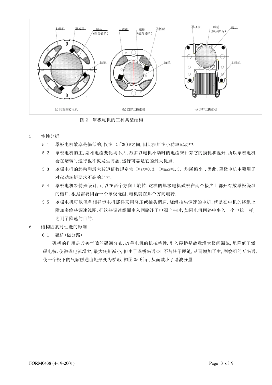 罩极电机设计指引_第3页