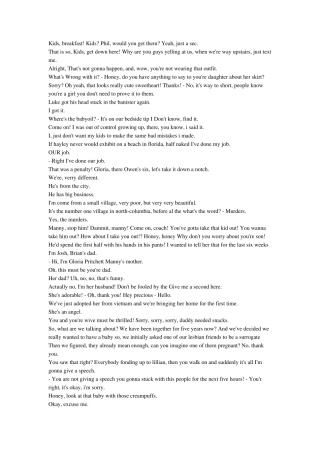 美剧学习摩登家庭第一季第一集英文对白modernFamilys1e1