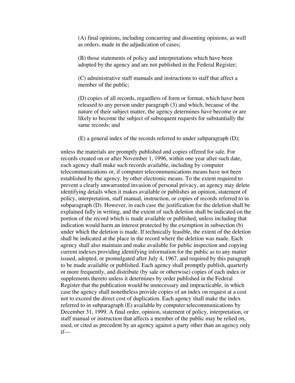 美国信息自由法TheFreedomofInformationAct_第2页