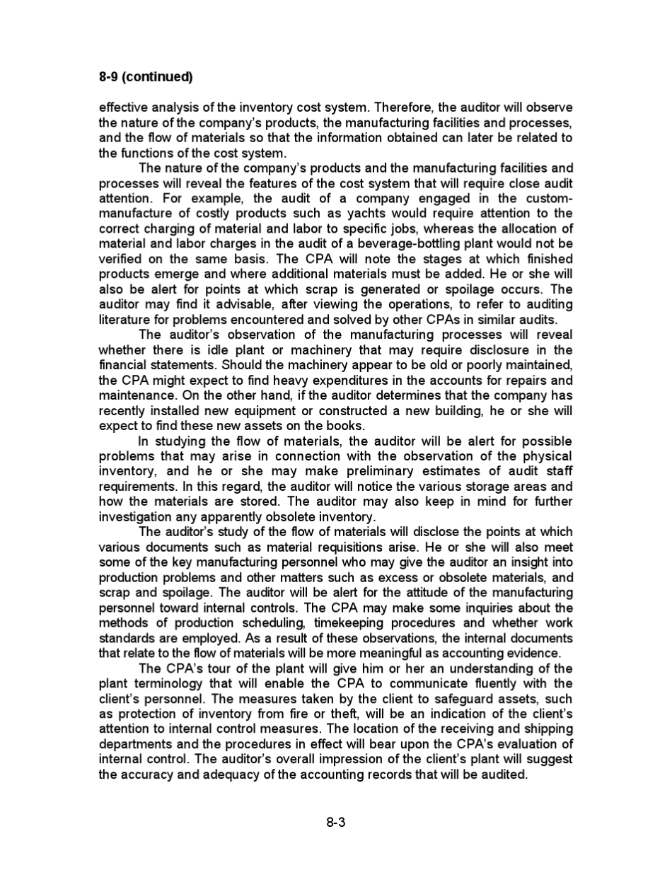 美国大学审计学AuditingandAssuranceServices习题解_第3页