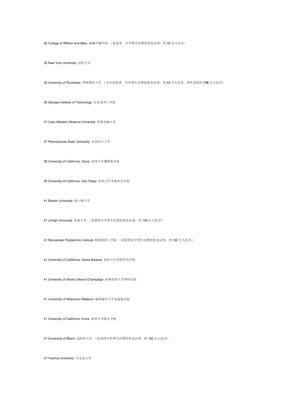 美国大学本科申请财务证明要求_第3页