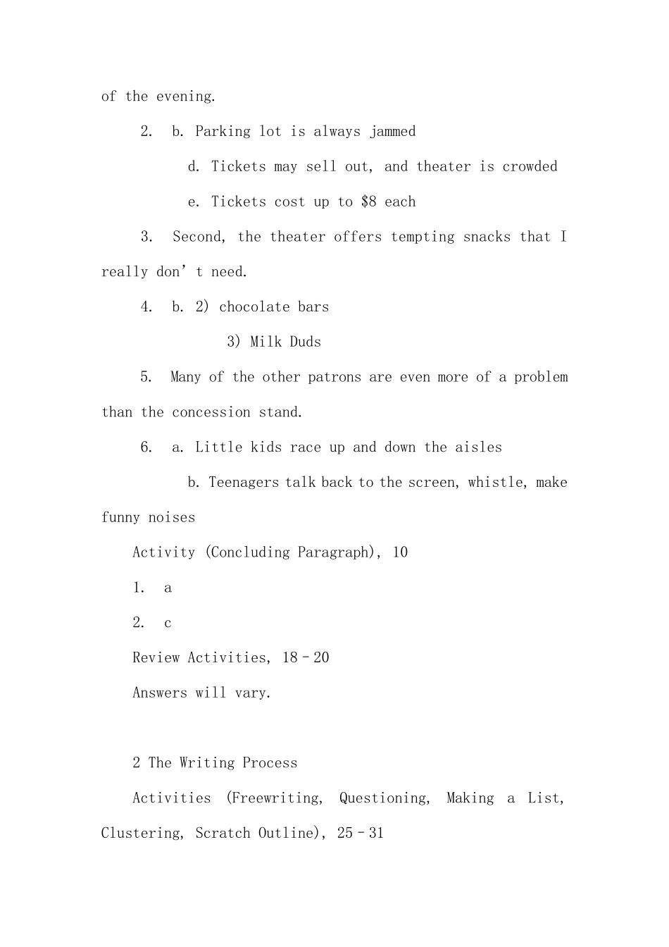 美国大学英语写作课后答案_第2页