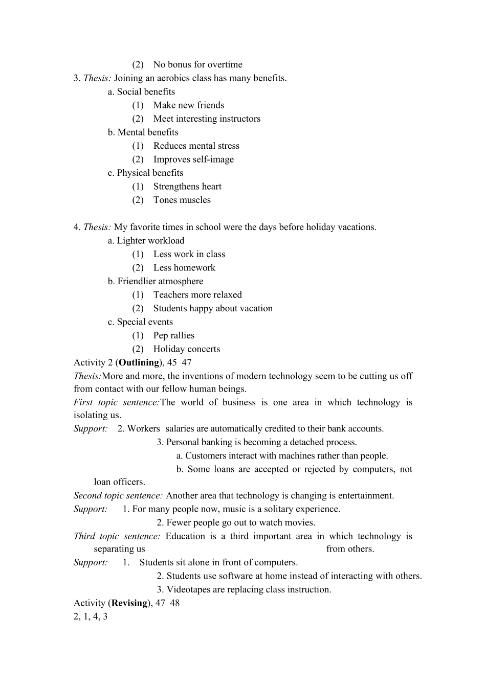 美国大学英语写作课后答案PART_第3页